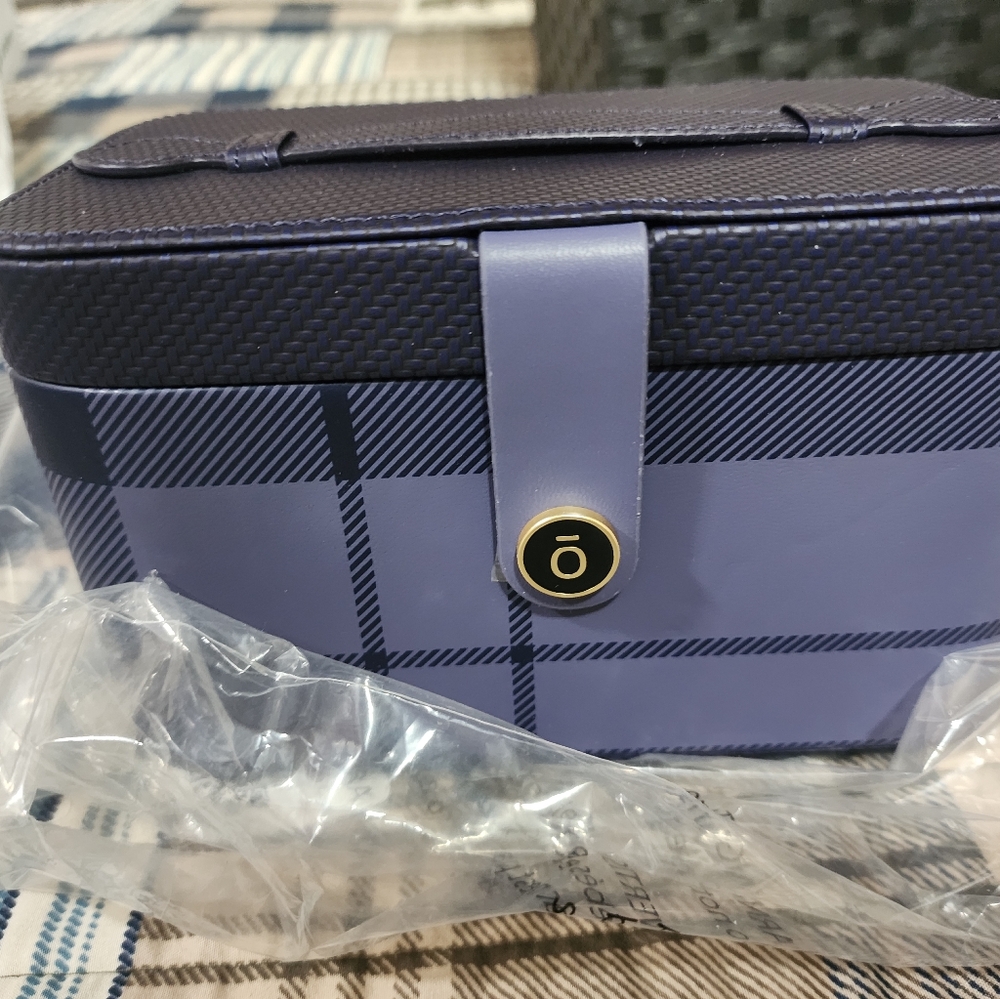 Doterra Purple Plaid Oil Case